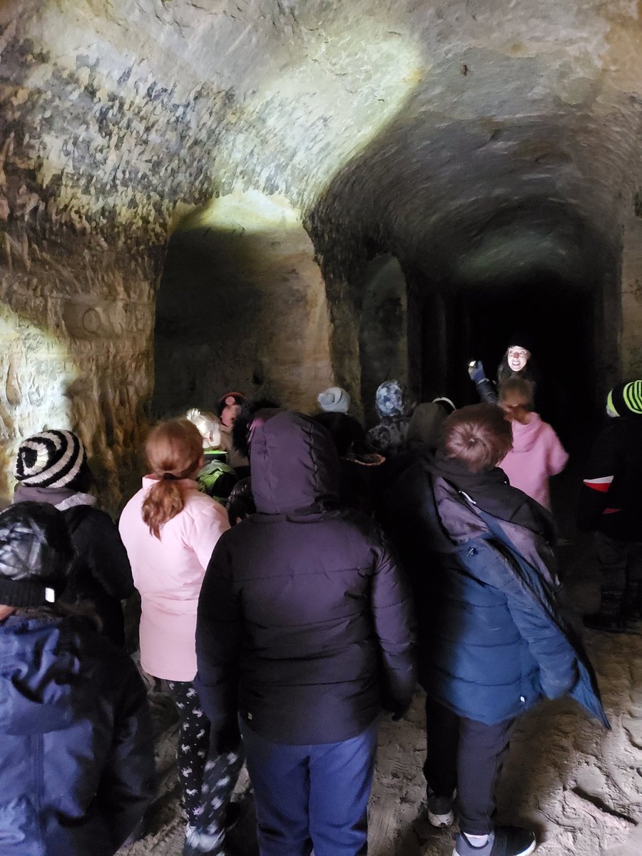 3rd graders had a great time on our field trip to Quarry Hill Nature Center despite the weather! Cave tour &amp; learning about birds were a hit!