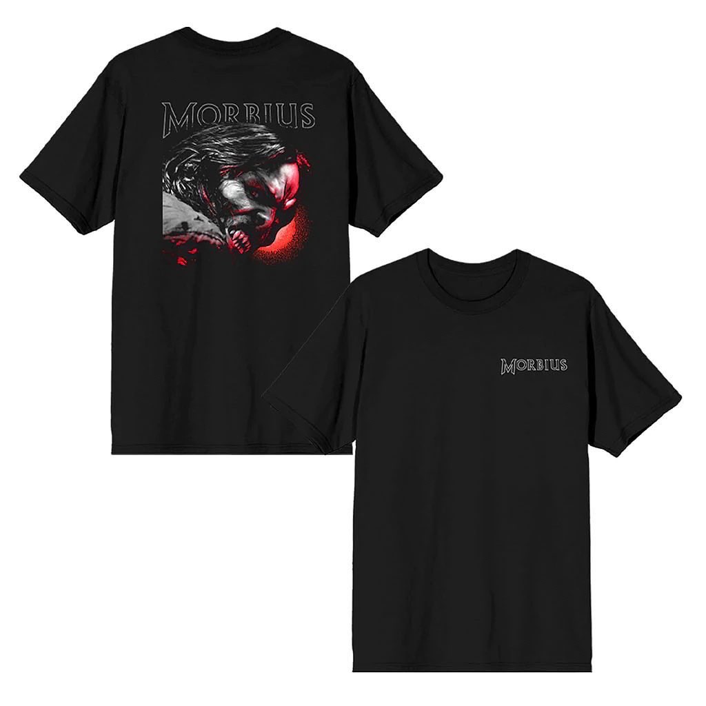 morbiusmerch's tweet photo. Morbius is the #1 movie in the world! To celebrate, we just dropped the Morbius Logo Tee 🧛🏻‍♂️ $25 + SHIPPING NOW! Get it while you can!

https://t.co/LlmrEQnZCJ https://t.co/t1prM65noK