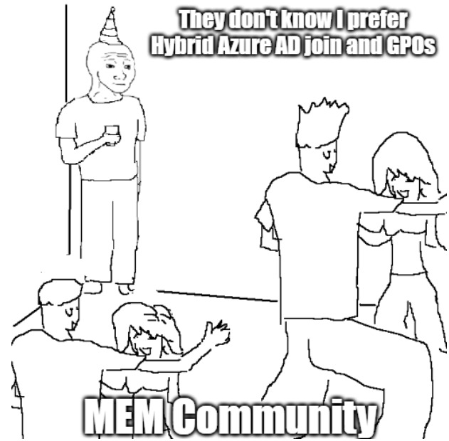 nicolonsky's tweet image. This one didn&apos;t make it into my presentation for tomorrow but still wanted to share this piece of art with you ;)

#MEMCommunity #MEM #MECM #Intune #Microsoft