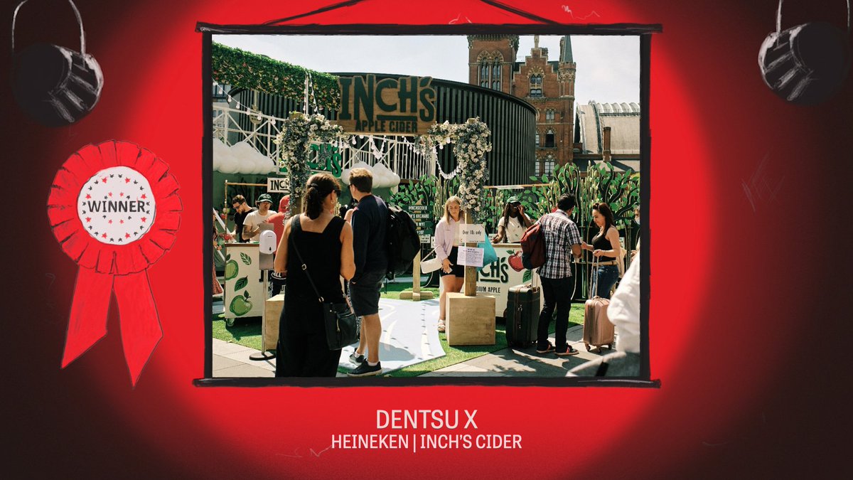 CxMediaAwards's tweet photo. Congratulations to dentsu X for Heineken, winner in 'Alcoholic Drinks' at Campaign's Media Awards #CampaignMediaAwards https://t.co/GcnsO1zjmz