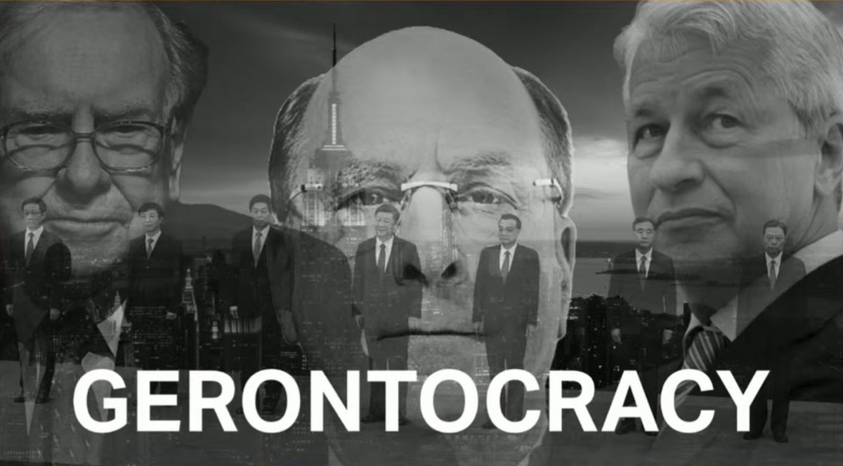 Investanswers's tweet image. Word of the day #Gerontocracy - ie to be governed by old people! Thanks @peterthiel - #bitcoinmiami2022