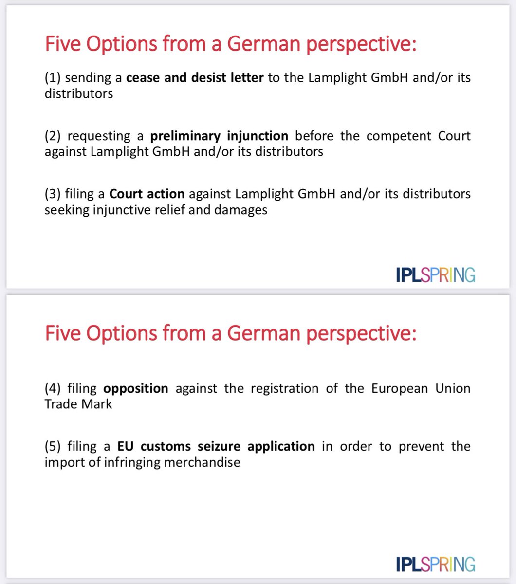 MelanatedLaw's tweet photo. German options for protecting your TM in the UK.
#IPLSpring2022 #Trademarks https://t.co/uk4K8jfFqE