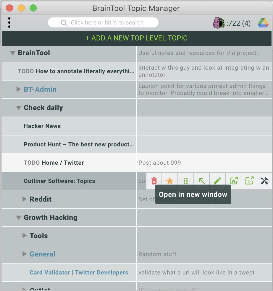 ABraintool's tweet photo. New version live on the Chrome Store. 
Light theme shown, dark theme available. https://t.co/98TnVRtSSv