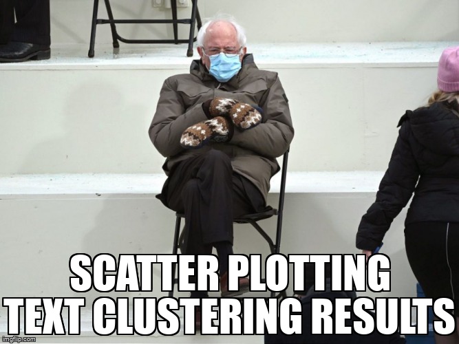 overflow_meme's tweet image. Scatter plotting text clustering results stackoverflow.com/questions/7178… #python #scatterplot #pandas #word2vec #dictionary