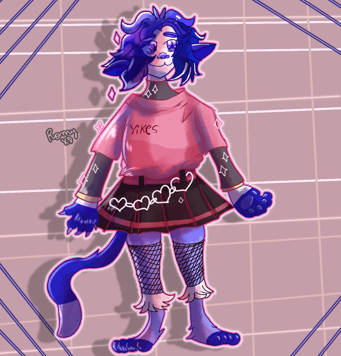 RominaA39883426's tweet photo. Kaito versión vestido 😍🤩
#tiktok #retochallenge #reto #challenge #anime #tiktok #furry https://t.co/sfOIupIDh6