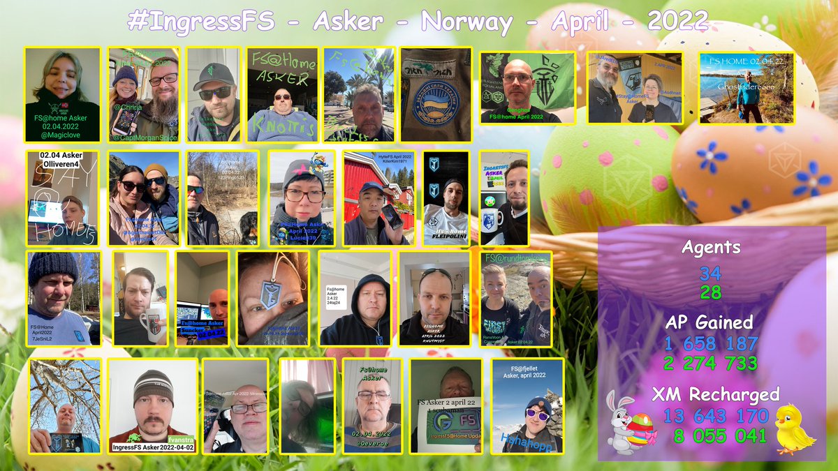 boffeliten's tweet photo. Thank you to all that attended this months IFS in Asker Norway. Like to join? See you next month?! #Ingress #XFac #IngressFS #FSAsker #IFS #NIA #Niantic #FirstSaturday #FirstSaturdayAsker #IngressPrime https://t.co/QeQ8uQhFQ9