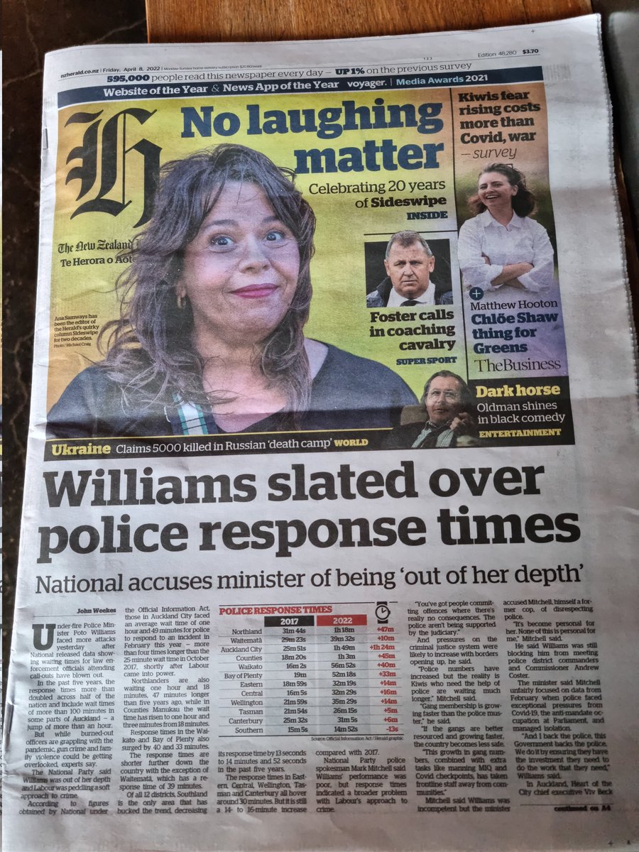 Probably the greatest front page ever <a href="/AnaSamways/">Ana Samways</a>