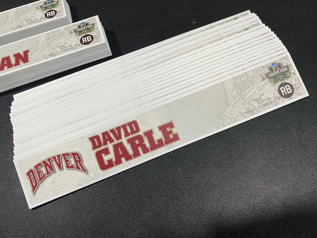 parilladesigns's tweet photo. Wishing the best of luck to the University of Denver Hockey on their NCAA Frozen Four game today, as always thank you for your business! #frozenfour #gopios https://t.co/3auCqSdcJg