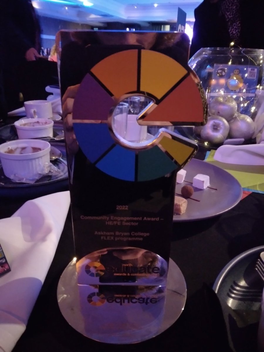ABCPTandFlex's tweet photo. Our #EducateNorth award for Community Engagement. https://t.co/W6kUTObZEJ