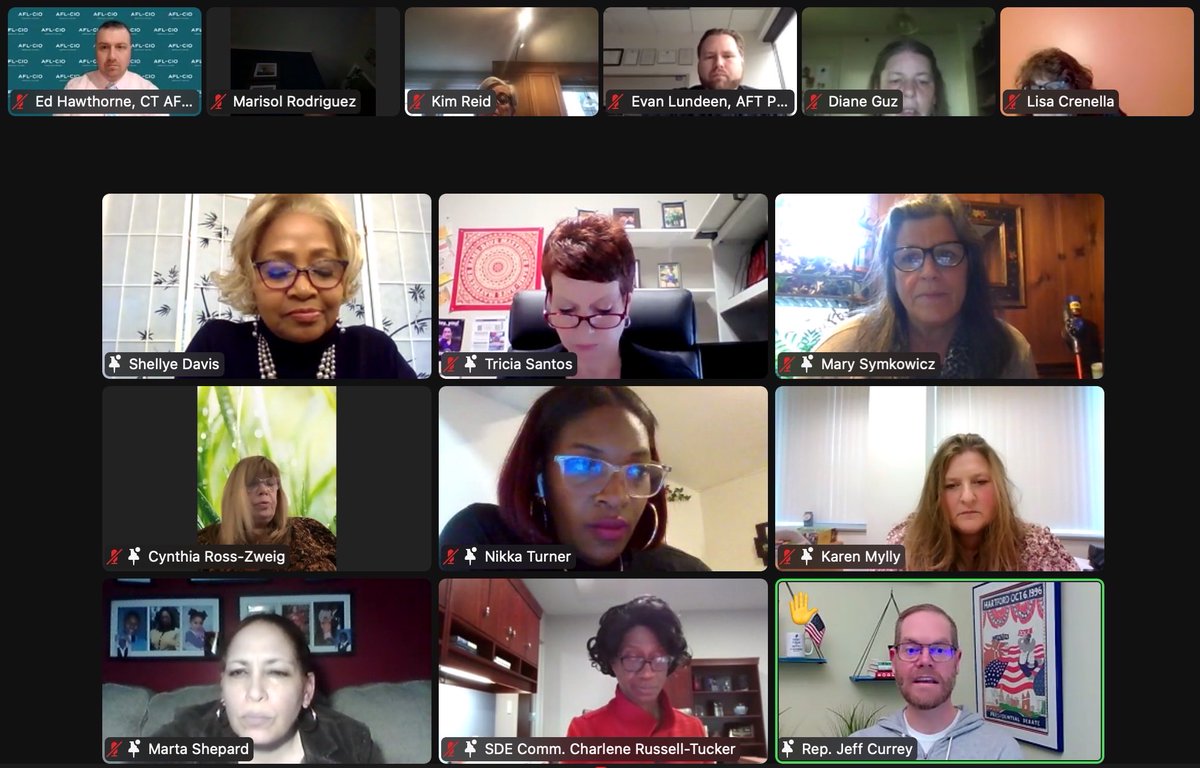 Mary Symkowicz (@msymkowicz) on Twitter photo Yes - we are “backbone of our schools!” So grateful <a href="/Jeff_Currey/">Jeff</a> joined us for today’s #paraprofessionals roundtable & thankful for his recognition of our work w/<a href="/EastHartfordPS/">East Hartford Public Schools</a>' students; esp those w/#SpecialEd needs. #FundOurFuture <a href="/AFTUnion/">AFT</a> <a href="/PSRP_AFT/">AFT PSRP Division</a> <a href="/AFTCT/">AFT Connecticut</a> <a href="/AFLCIO/">AFL-CIO ✊</a> <a href="/ConnAFLCIO/">Connecticut AFL-CIO</a> Yes - we are “backbone of our schools!” So grateful <a href="/Jeff_Currey/">Jeff</a> joined us for today’s #paraprofessionals roundtable & thankful for his recognition of our work w/<a href="/EastHartfordPS/">East Hartford Public Schools</a>' students; esp those w/#SpecialEd needs. #FundOurFuture <a href="/AFTUnion/">AFT</a> <a href="/PSRP_AFT/">AFT PSRP Division</a> <a href="/AFTCT/">AFT Connecticut</a> <a href="/AFLCIO/">AFL-CIO ✊</a> <a href="/ConnAFLCIO/">Connecticut AFL-CIO</a>