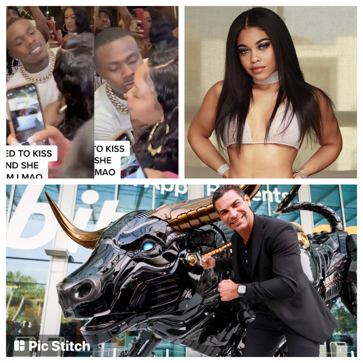 CHECKENGINENOW's tweet photo. 3000 pound #BULL placed in #Miami , #DaBaby #curved by #random #Fan trying to #kiss ... https://t.co/w34zishcOY via @YouTube live #tonight @ 7:45pm #subscribe #youtubechannel @RAY_WOODZ your host! call in 215-266-5360 https://t.co/K2lChvGRWh #LitContent #radioready #RT4RT https://t.co/Ev99q0FiIu