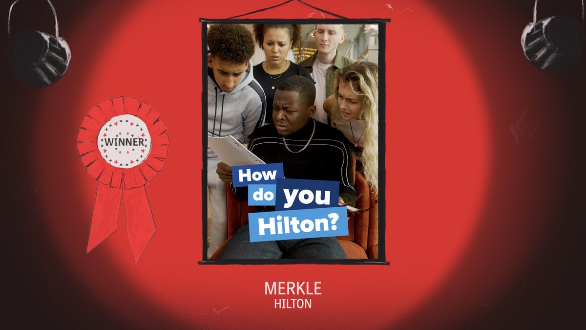 CxMediaAwards's tweet photo. The winner in 'Travel &amp; Leisure' is @MerkleB2B_EMEA for Hilton! Congratulations! #CampaignMediaAwards https://t.co/7j7lCNSzNb