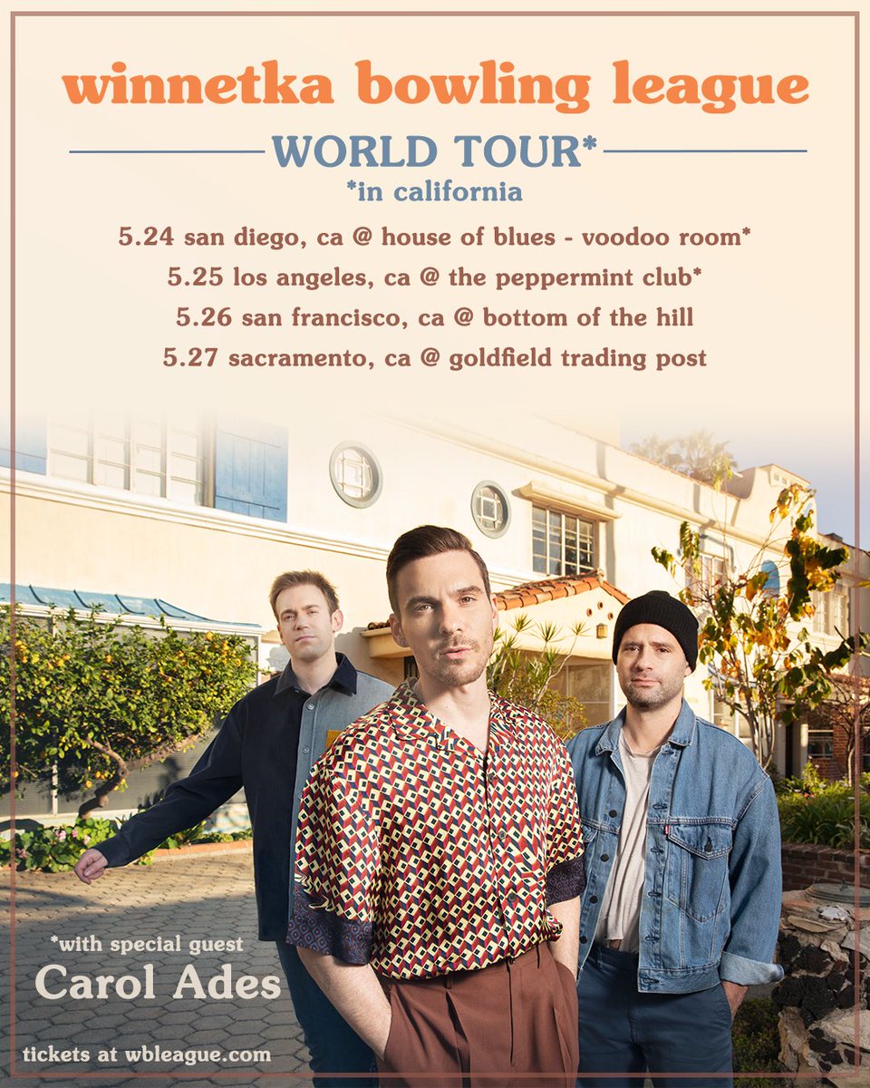 Tickets are on sale now for our California dates! Get them now and we'll see you there! 🎟 wbleague.com