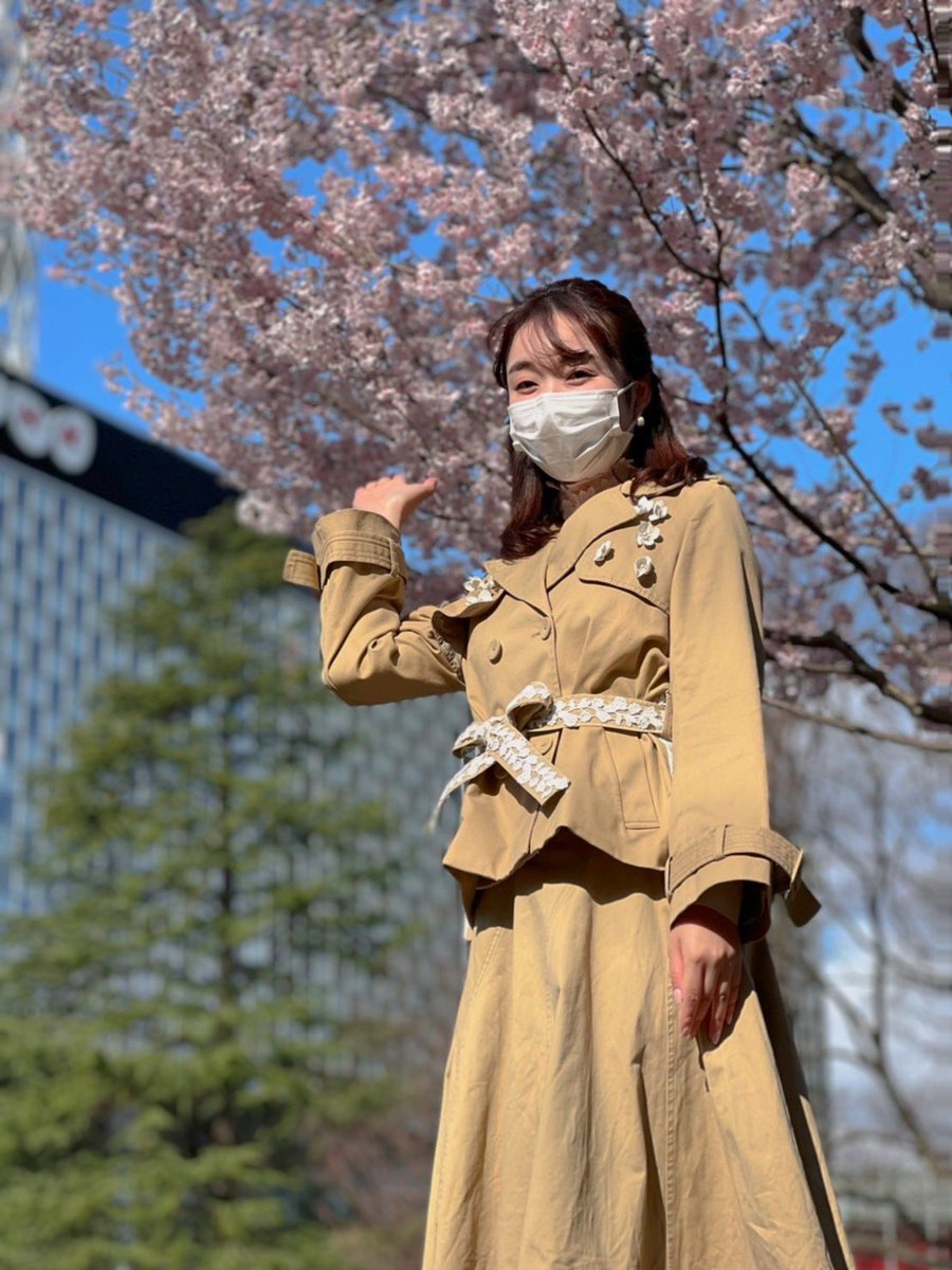 上田悠華子 Nhkキャスター おはようございます 今日もnhk隣の錦町公園の桜がとっても綺麗でした さぁ 仙台の桜の開花発表 おはよう宮城で矢澤さんが今日だ とリベンジ予報していましたが どうなるでしょうか お天気も