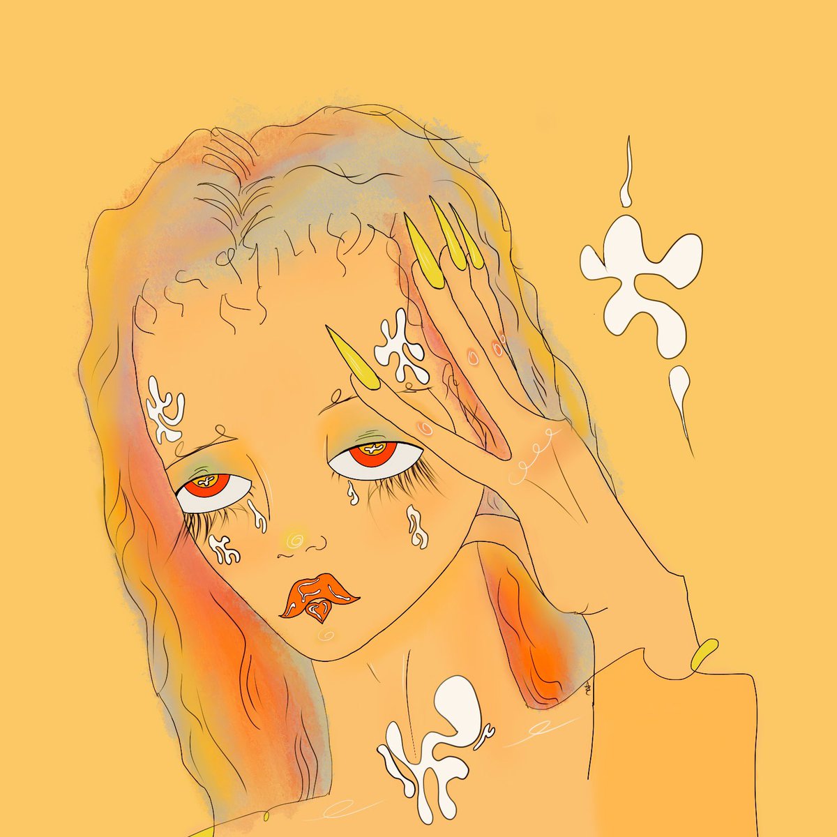 kreepshowart's tweet photo. i tried to speak, but my head was under water https://t.co/dsCz9czmO7