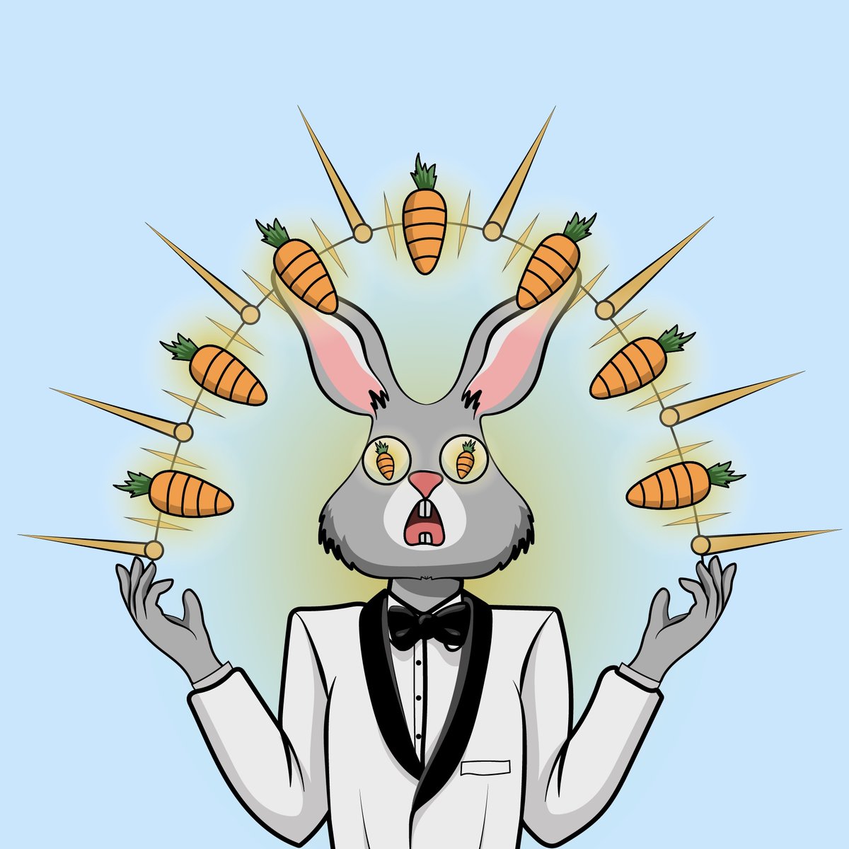 EllitheQueenBee's tweet photo. @flufworld The enlightened carrot messiah. #FLUF 
@beleevens @fofdionysus https://t.co/pds4wkTuYc