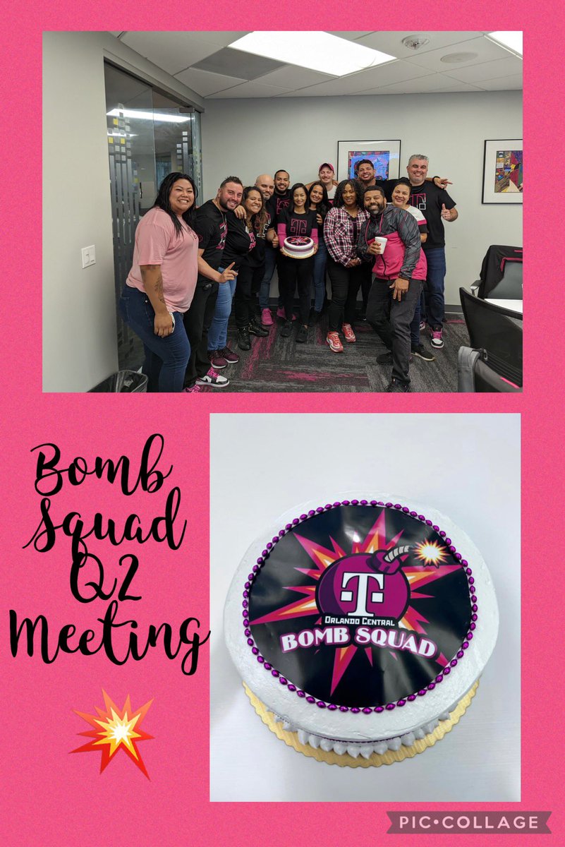 CarNikkie's tweet photo. Bomb Squad 💣💥 Q2 meeting with our fearless leader @MRM8907 • @T_Munoz613 dropping some knowledge on HINT 📍• Thank you to @MsGoogleOrlando for the collab today. Thank you @DaisyAlbarran1 for the delicious cake. Here is to a successful quarter Sqauuddddd. https://t.co/0vzJVZIzlm