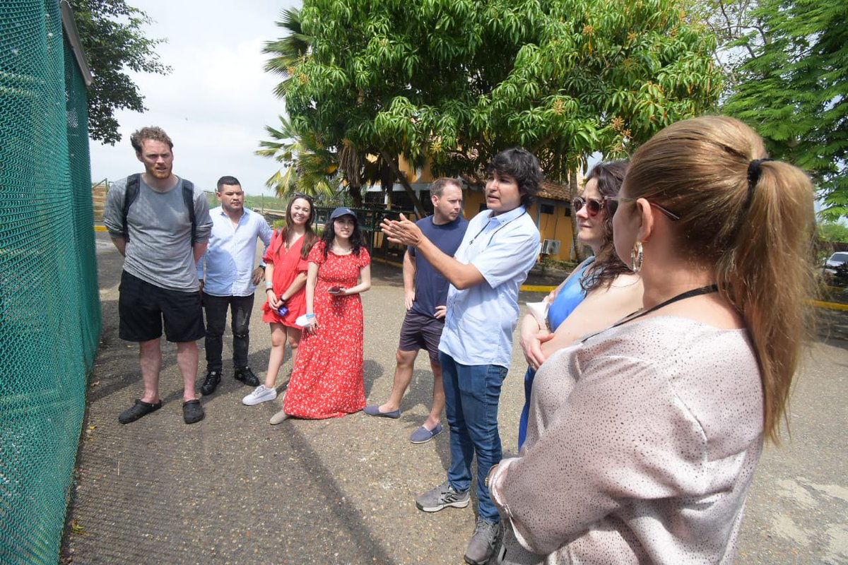 EPACartagena's tweet photo. #EPAInforma Recibimos la visita de delegados de la embajada Británica (@UKinColombia) en nuestro Centro de Atención y Valoración de Fauna Silvestre #CAV, donde conocieron el avance y la importancia de este proyecto en la ciudad. https://t.co/mPAfHDFfGu