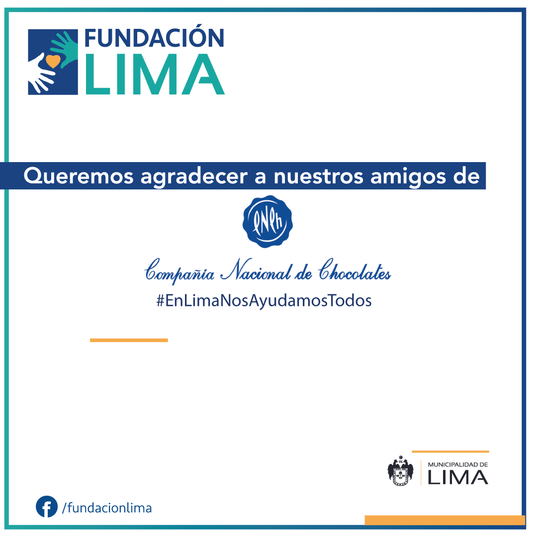 FundacionLima's tweet photo. #JuntosAyudamos
Agradecemos a Compañia Nacional de Chocolates por la donación de 3298 panetones que fueron destinados a pescadores y comerciantes afectados por el derrame de hidrocarburos 💛 .
💰: 20,975.28
#UniendoCaminos
#TocandoCorazones https://t.co/bovn1qN5QK