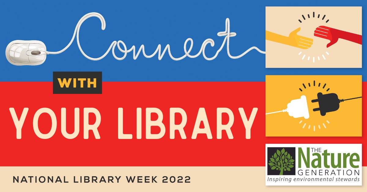 It's National Library Week 2022! This year's theme reminds us that libraries connect people to literature, ideas, technology, and community. We love libraries; we have librarians on our GEBA judging panels and have awarded Seed Grants to libraries. @ALALibrary
