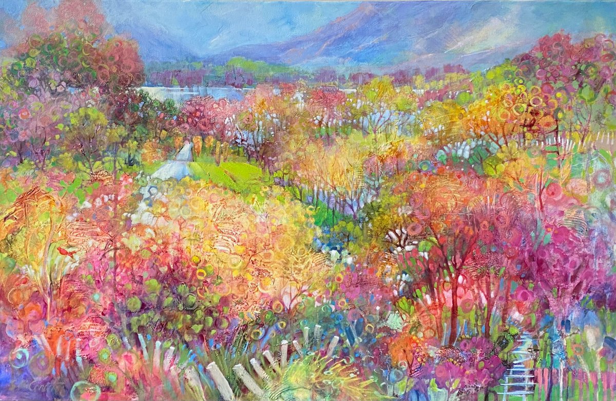 LeightonCentre's tweet image. Sue Contini has joined our #MonthlyMembersCollection with a wonderfully colourful series of nature-inspired acrylics!

See the entire collection in our online gallery shop: shop.leightoncentre.org.

#yycarts #abarts #albertaartist #canadianart #originalart #landscapes #suecontini