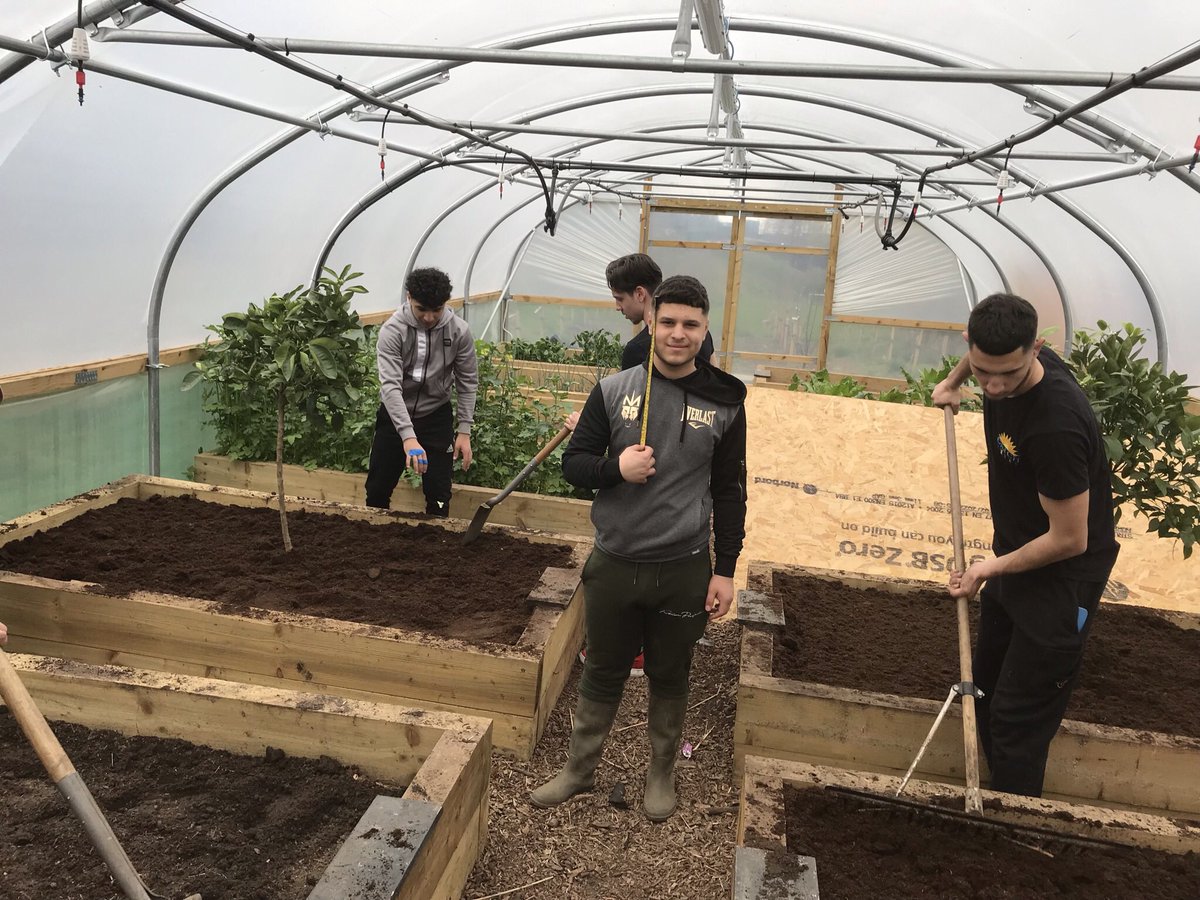 Our #GrowTogether project is back combined with our #HealthyHolidaysLeeds programme. Young people have been filling the raised beds they built with soil ready for planting next week. It’s been hard work but so proud they have all come together since the weekend to get this done.