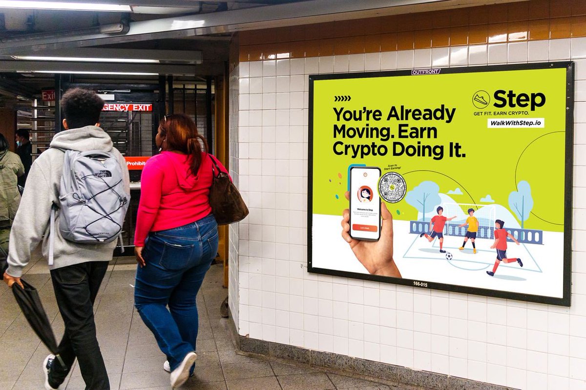 WalkWithSTEP's tweet photo. 🎉🔥 BIG NEWS! Starting from May 2nd we will have ads in all NYC subway stations for 4 weeks (can be extended). Ads sent to printing as we speak.😎
#STEP #NYC #Subway #Marketing https://t.co/cxzOtOj8oE