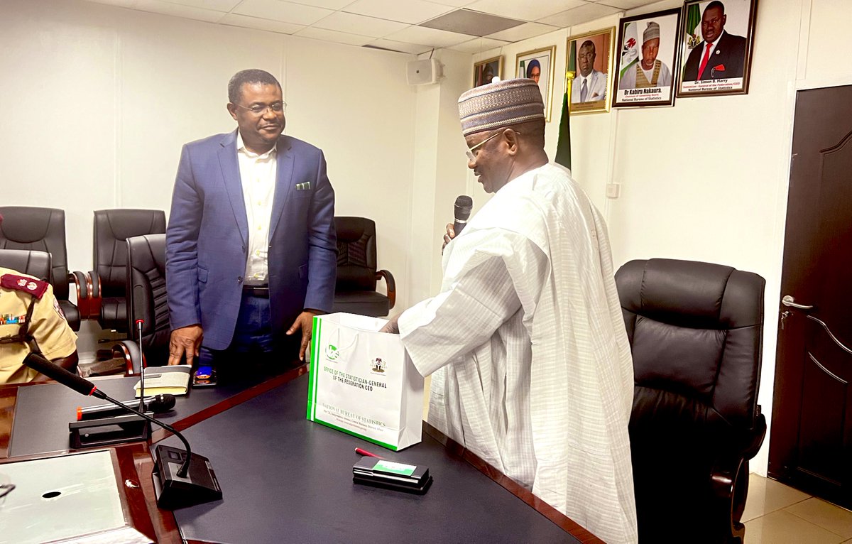 SG_SBHarry's tweet photo. I received visitors from the National Crash Reporting Information System (NACRIS) Committee. The NACRIS was established to harmonize and validate crash data from various stakeholders for a unified data collection system on road traffic crashes in Nigeria. https://t.co/FydOY6967H