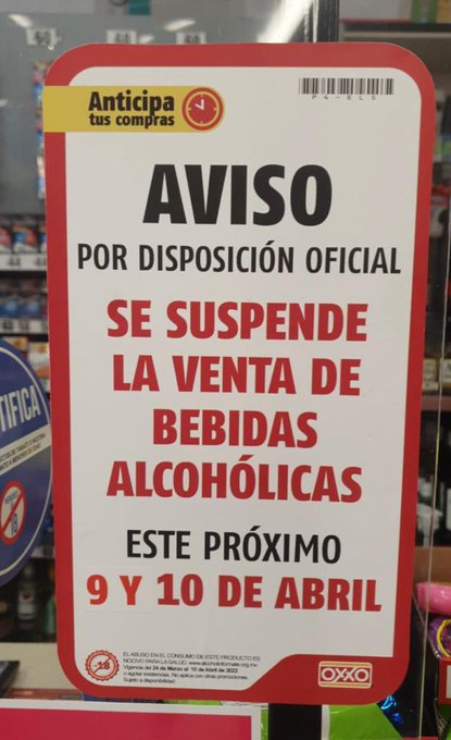 RegioSimpsonito's tweet photo. -Habrá Ley Seca el 9 y 10 de abril en Nuevo León por consulta de Revocación de Mandato https://t.co/tSSFJfj7Mp