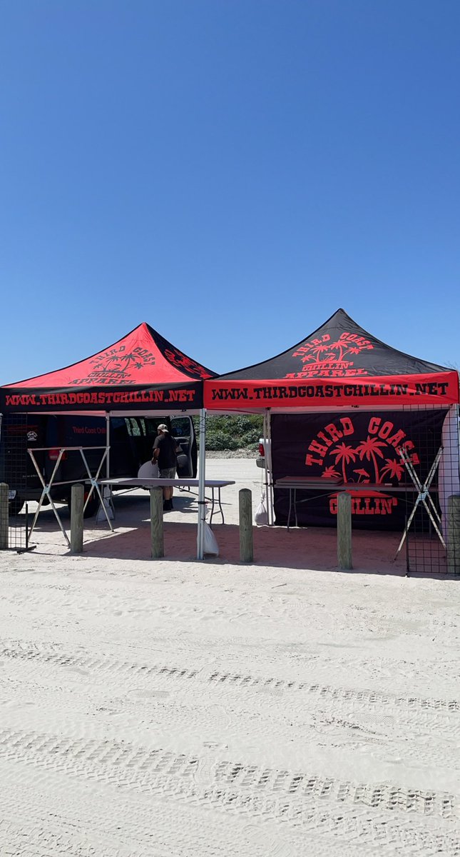 ChillinThird's tweet image. Setting up at Sandfest 2022!!! Come by if you’re in the area.