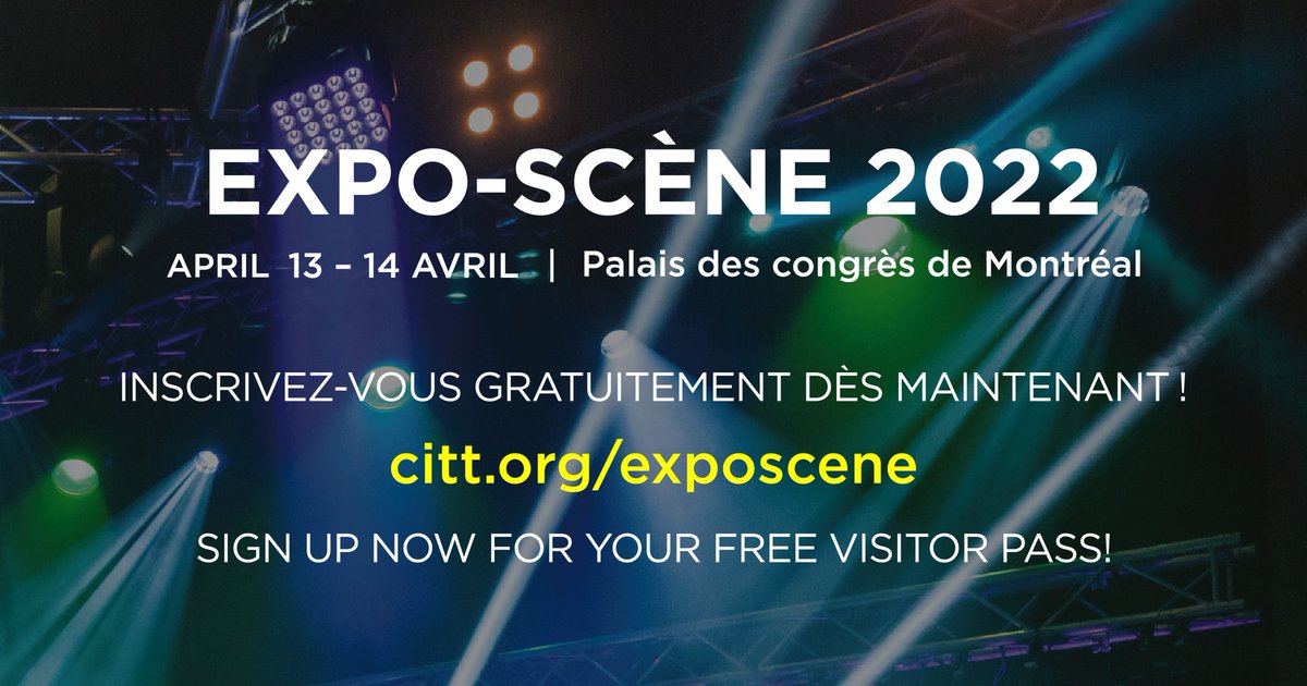 MeyerSound's tweet photo. .@GerrAudio will exhibit at the EXPO-SCÈNE trade show on April 13 & 14 at the Palais des congrès in Montréal. Highlights include the Canadian PANTHER debut at booth 400, #SpacemapGo demos in room 525AB, & Bluehorn System demos in room 512D. Register here: https://t.co/dOR40wt418 https://t.co/AM9s9bEwms