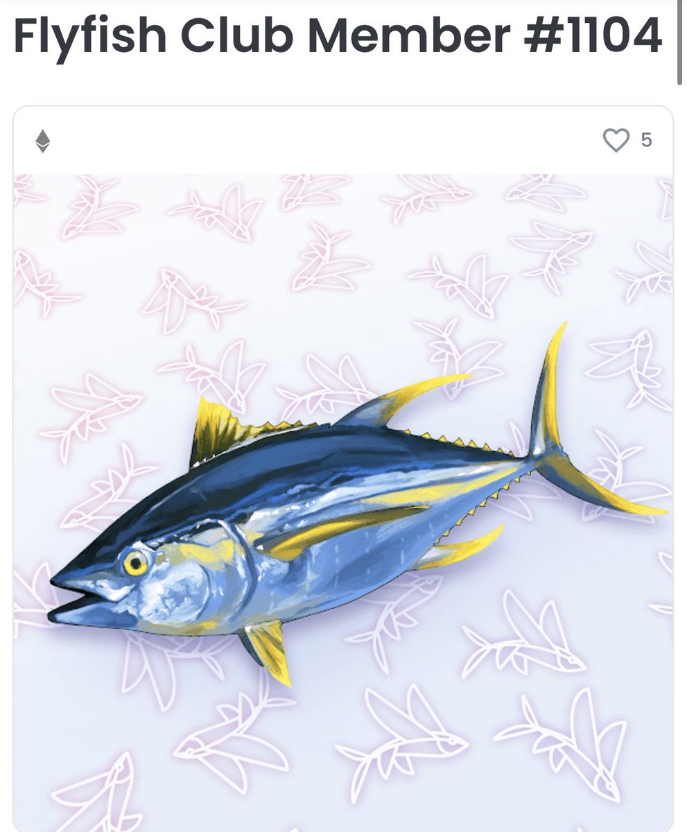 PhillyBasile's tweet photo. On top of it I purchased a Flyfish Club yesterday and there was no suspicious activity (4/6/2022). However, today (4/7/2022) I open my opensea account and my NFT is flagged for suspicious activity? @opensea see below for before and after images. This platform has a lot of work. https://t.co/79VygjtgHE