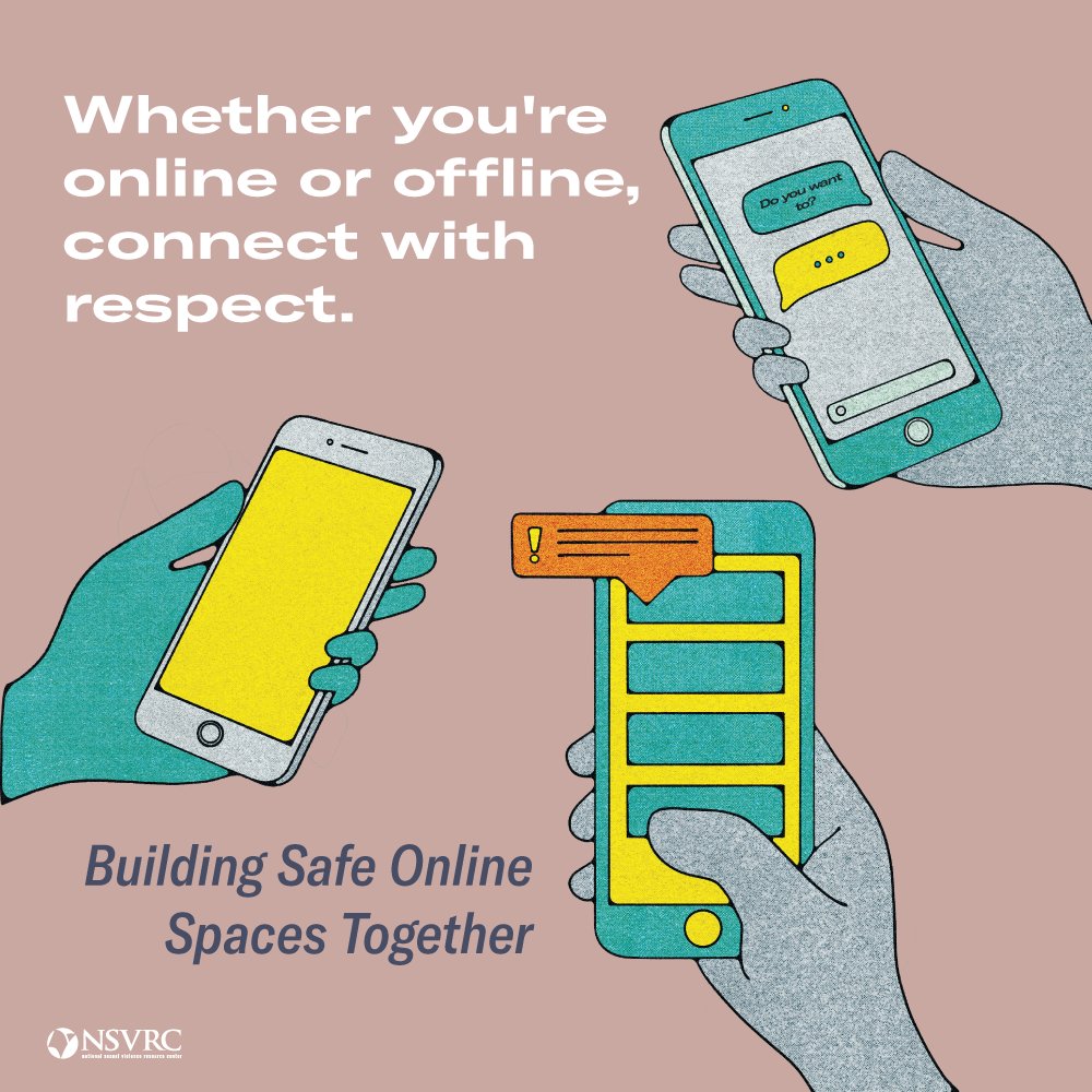 adwas_seattle's tweet photo. Whether you're online or offline, connect with respect. #SAAM2022 https://t.co/XSjDHODDZZ