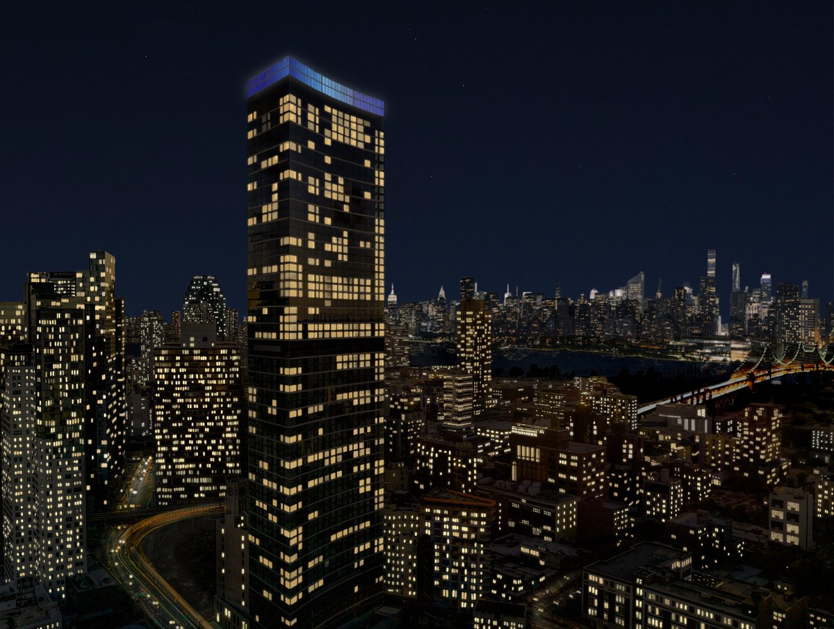 thedurstorg's tweet photo. Tonight the spires of #OneWTC, #OneFiveOne and #OneBryantPark and the crown of #SvenLIC will be lit in shades of blue to celebrate Global Meetings Industry Day. #GMID #GMID2022 #MeetSafe #Spireworks @nycgo @USTravel @spireworks https://t.co/QFfOUtb7KU