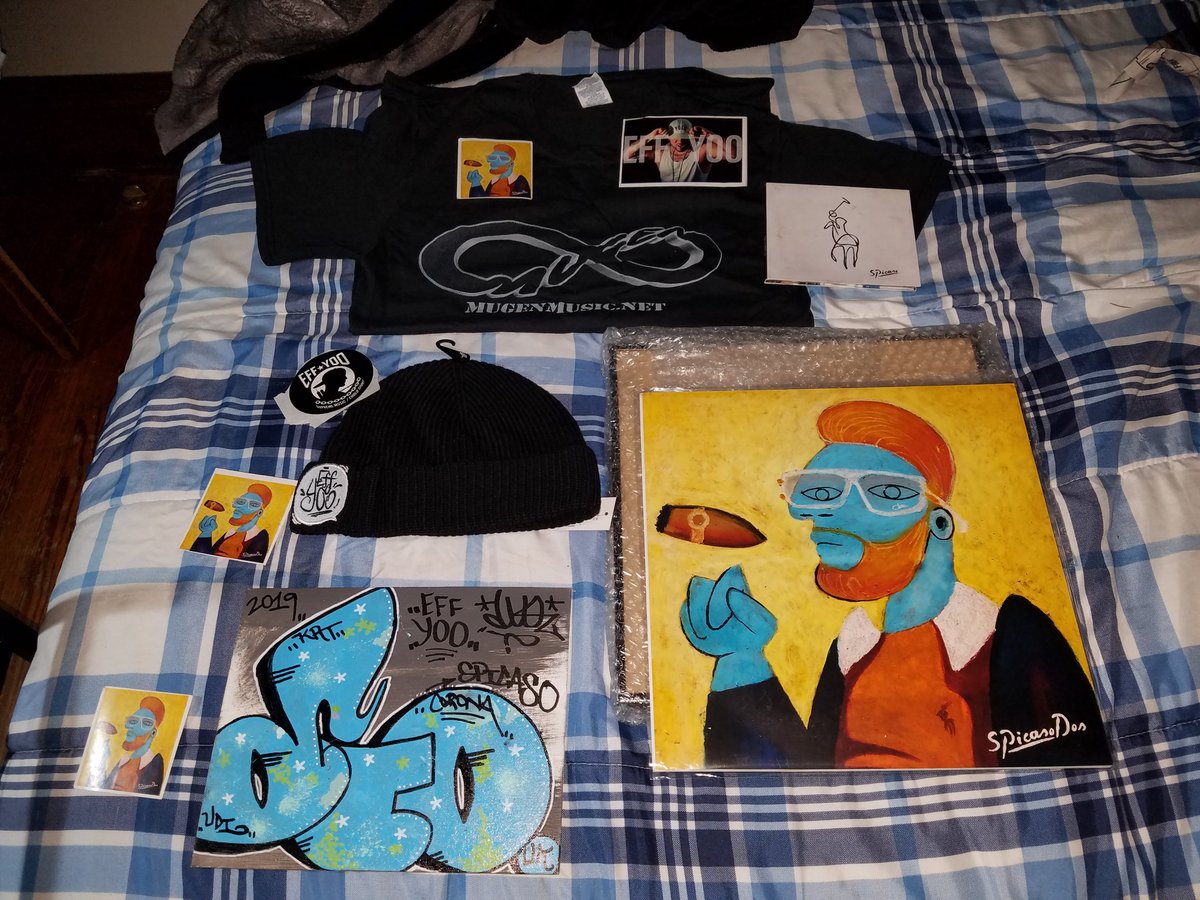 jubei208's tweet photo. #TBT
@OGeffyoo & @The_Kurse "SPICASO" DELUXE CLEAR VINYL!!!
FEAT @AyeWun #GSADVANCE @SPITGEMZ @DJTMB
#SPICASO #CLEARVINYL #BEANIE #ART #GRAFFITI #HANDSTYLE #TSHIRT #AUTOGRAPHED #STICKERS #DJTMB #SPITGEMZ #AYEWUN #QUEENS #NYC #TORONTO #CANADA #ALBUM #HIPHOP #WIKIHHDG https://t.co/5R85zYqsA3
