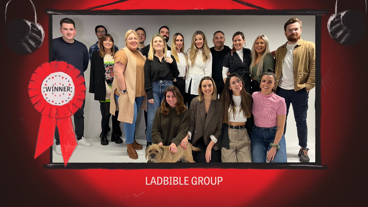 CxMediaAwards's tweet photo. The winner in 'Commercial Team of the Year - Innovation' is @LADbibleGroup! Congratulations! #CampaignMediaAwards https://t.co/kThsz5Ou7S