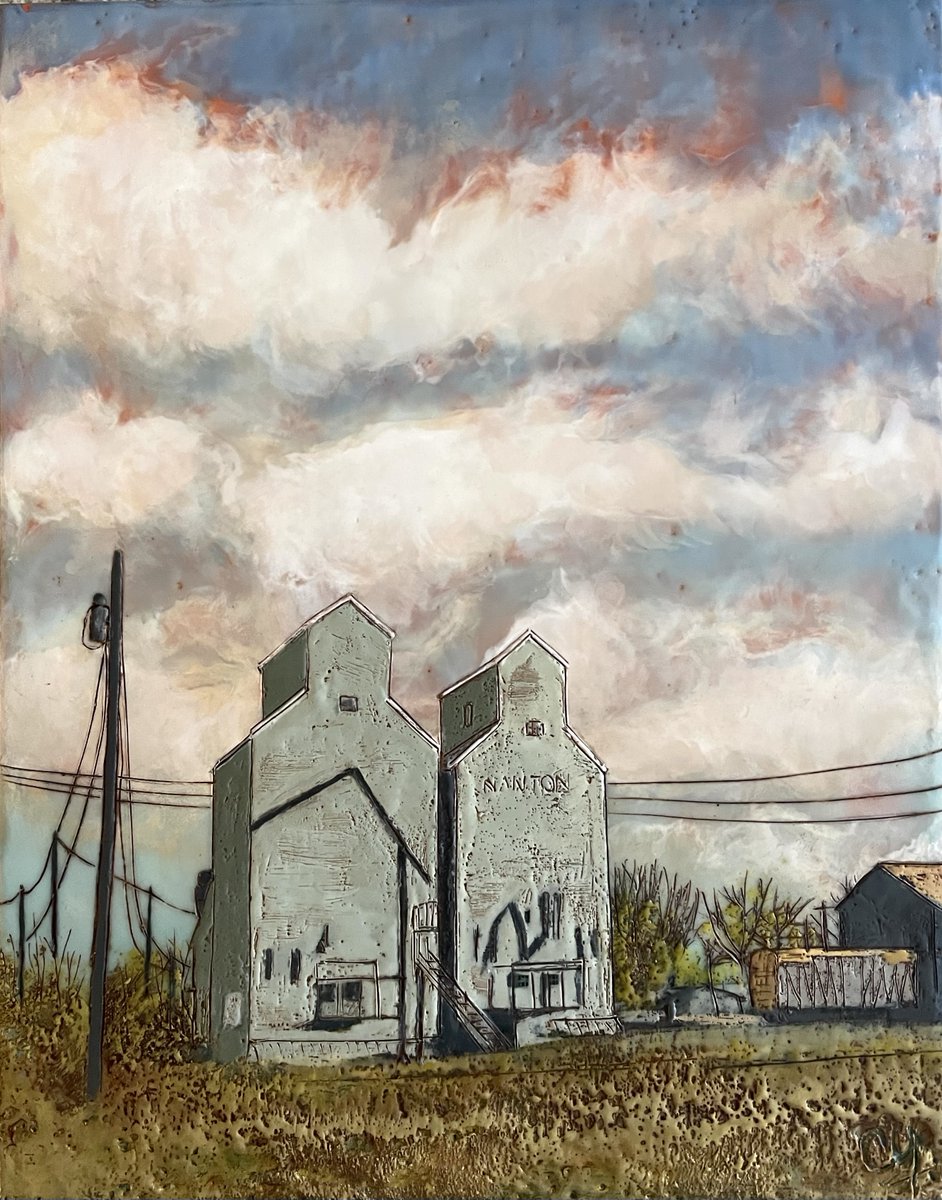 LeightonCentre's tweet image. Owls, grizzlies and grain elevators, oh my! Cynthia Makara has joined our #MonthlyMembersCollection with a gorgeous series of encaustics (aka wax paintings)!

See the entire collection in our online gallery shop: shop.leightoncentre.org.

#yycarts #abarts #canadianart