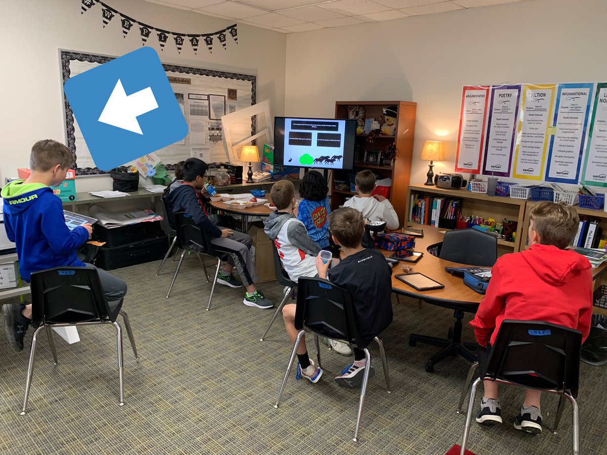 mrsbeardain's tweet photo. Today’s #techspert session was led by a 5th grader! 🙌🏼 I’m so proud of this S for developing his skills & being willing to present. We worked on creating games/apps in #Keynote. @techclassrocks, thanks for your app resource. Some Ss liked that extra support. #WEpirates https://t.co/4UNIfTIqn8