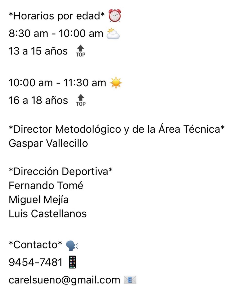 gasparvc_'s tweet photo. ⭐️Hoy llegó el día de anunciar los servicios que ofrecerá la 𝐀𝐜𝐚𝐝𝐞𝐦𝐢𝐚 𝐄𝐥 𝐒𝐮𝐞𝐧̃𝐨. 

⭐️ Edades entre 13 y 18 años. Ofrecemos el servicio de video para cada jugador, educación nutricional, análisis del juego individual y tecnificación en el juego de fútbol. https://t.co/RJBro8nTKH