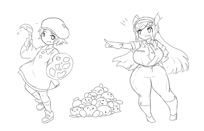 Adeleine and Susie 
