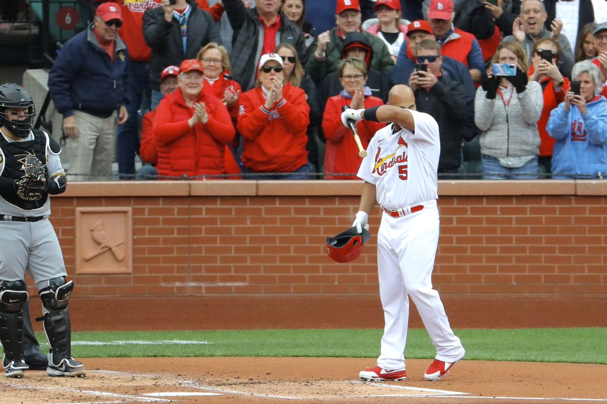Cardinals's tweet photo. Some at-bats are not created equal. https://t.co/7zeUql3E7Z