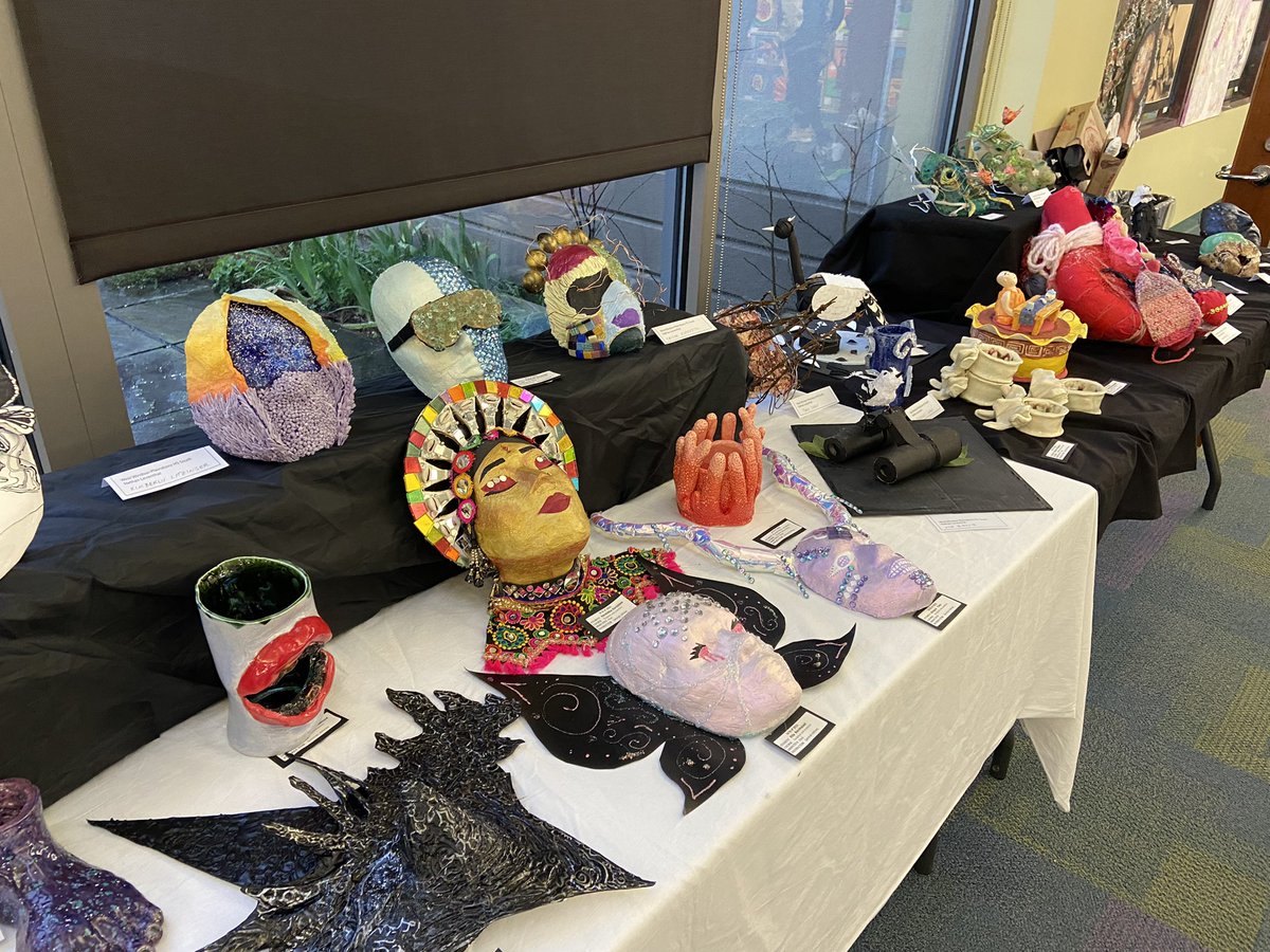 cincottajessica's tweet photo. Amazing work by our #allinforhss art Ss. Please stop by and see all that the #wwprsd art Ss create in classes. Thanks to the incredible teachers. @WWP_Arts https://t.co/YNUE6W8fFv
