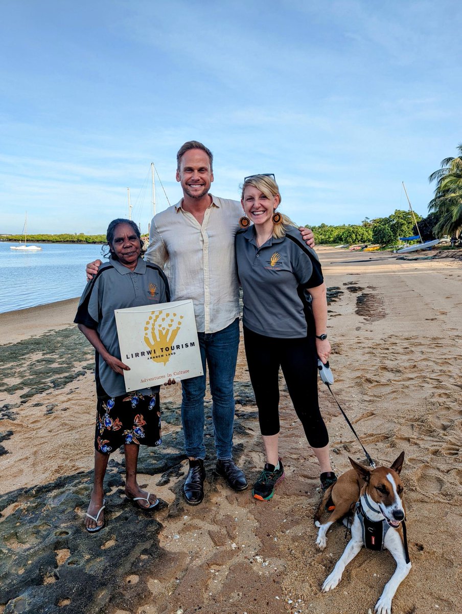 lirrwi's tweet photo. The Lirrwi team saw themselves on the @todayshow this morning when Tim did his weather cross from the Gove Boat Club. 

#ylongucountry #northernterritory #eastarnhemland https://t.co/sKpP1LGzxq