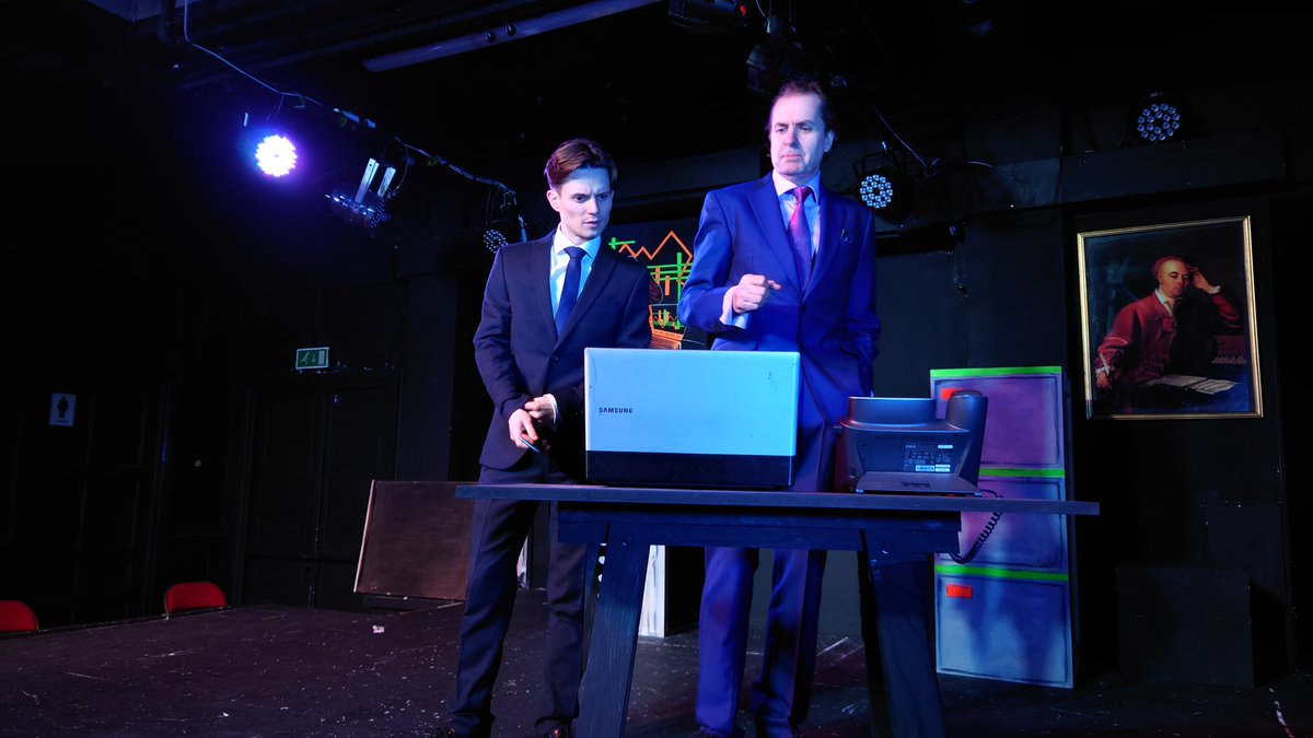 Magnificent opening night of Short Memory <a href="/GooseTheatre/">Golden Goose Theatre</a> Dan Wolff Janet Behan Jonathan Hansler Peter Saracen James Fletcher were wonderful and the choir, rehearsed just before curtain up were fantastic