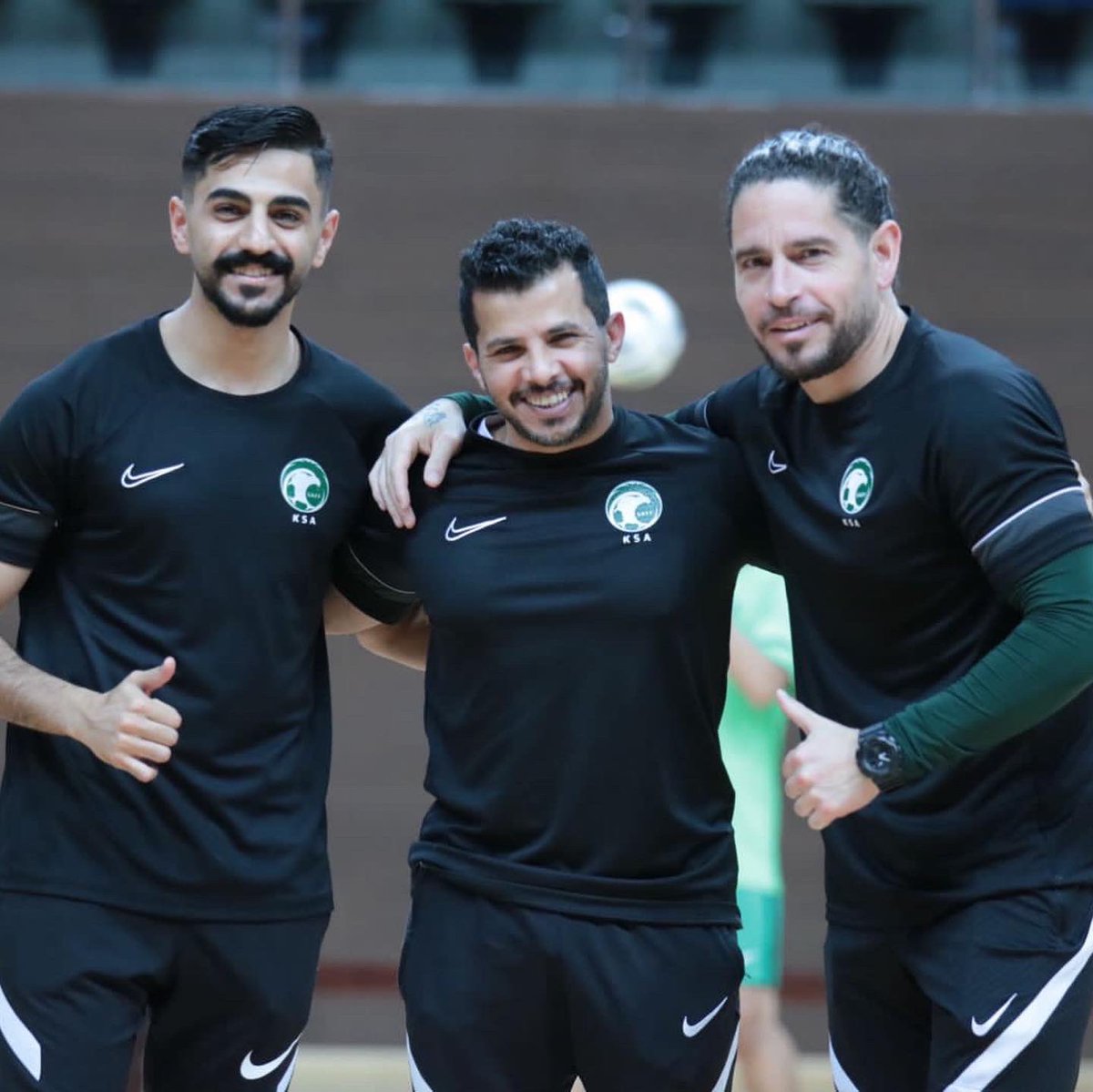 FCToronto_'s tweet photo. Congratulations to the @SaudiNT for their qualification to @theafcdotcom cup. Hats off to our very own @13RoyBlanche for another great achievement ๐จ๐ฆ #SaudiArabia #saudifutsal #AFCCup #asia #iamfct #canfutsal https://t.co/A4jbGpRVJT