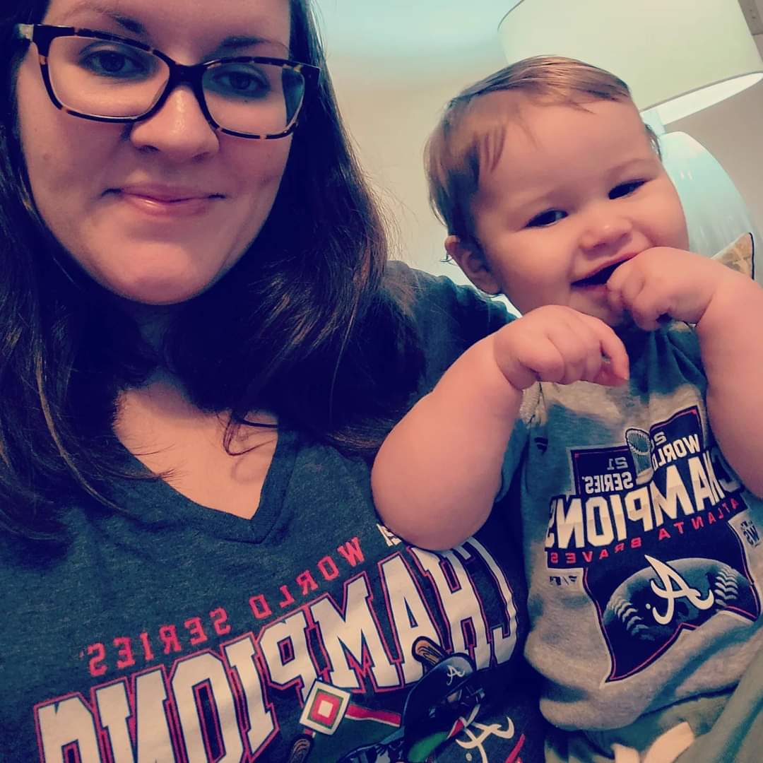 LLopezDMS's tweet photo. We're ready for #OpeningDay 
#ForTheA #RunItBackATL https://t.co/qBN94FVLZV