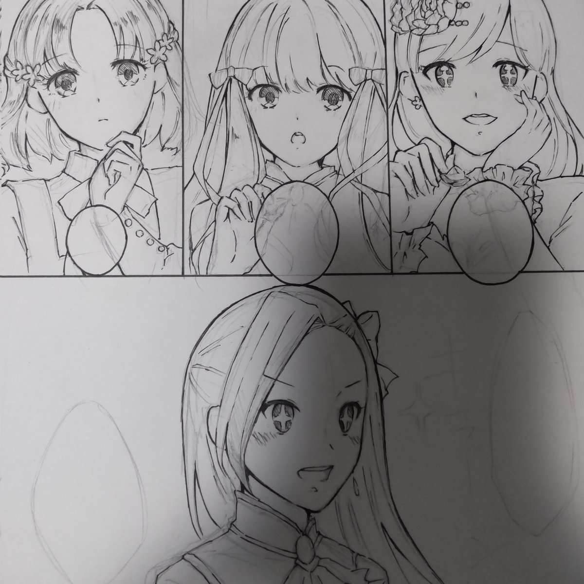 昨晩2時間かけてこれだからもう駄目だ〜〜〜って思ったけどアニメ観ながらだったからまだ希望はある