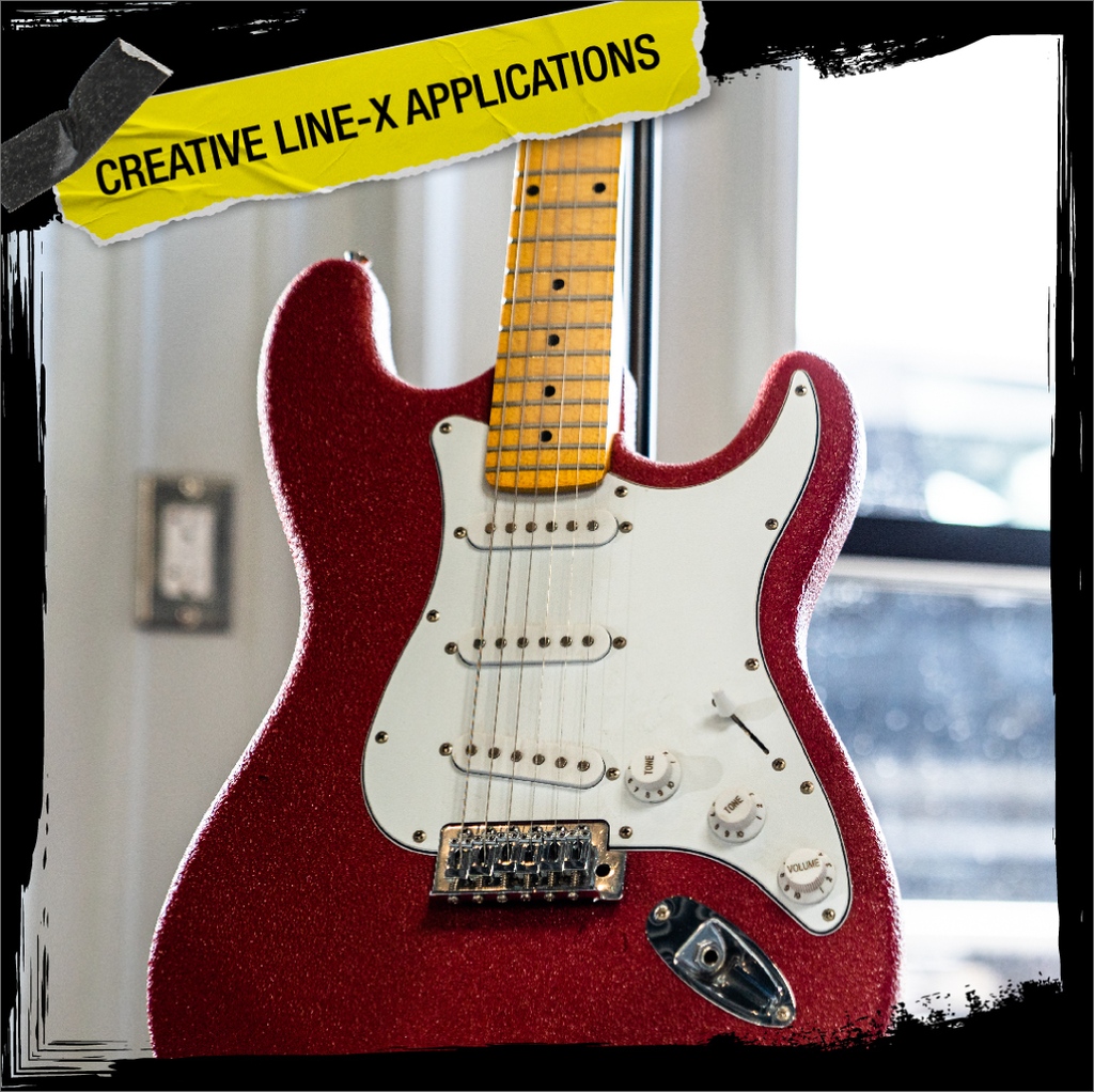 LINEXProtects's tweet image. LINE-X rocks. Literally. Our protective coatings are tough enough to take a beating but won&apos;t ruin delicate surfaces or materials. That means you can trust LINE-X to protect everything you care about, from truck beds to guitars about to stage dive.

#LINEX #CreativeApplications