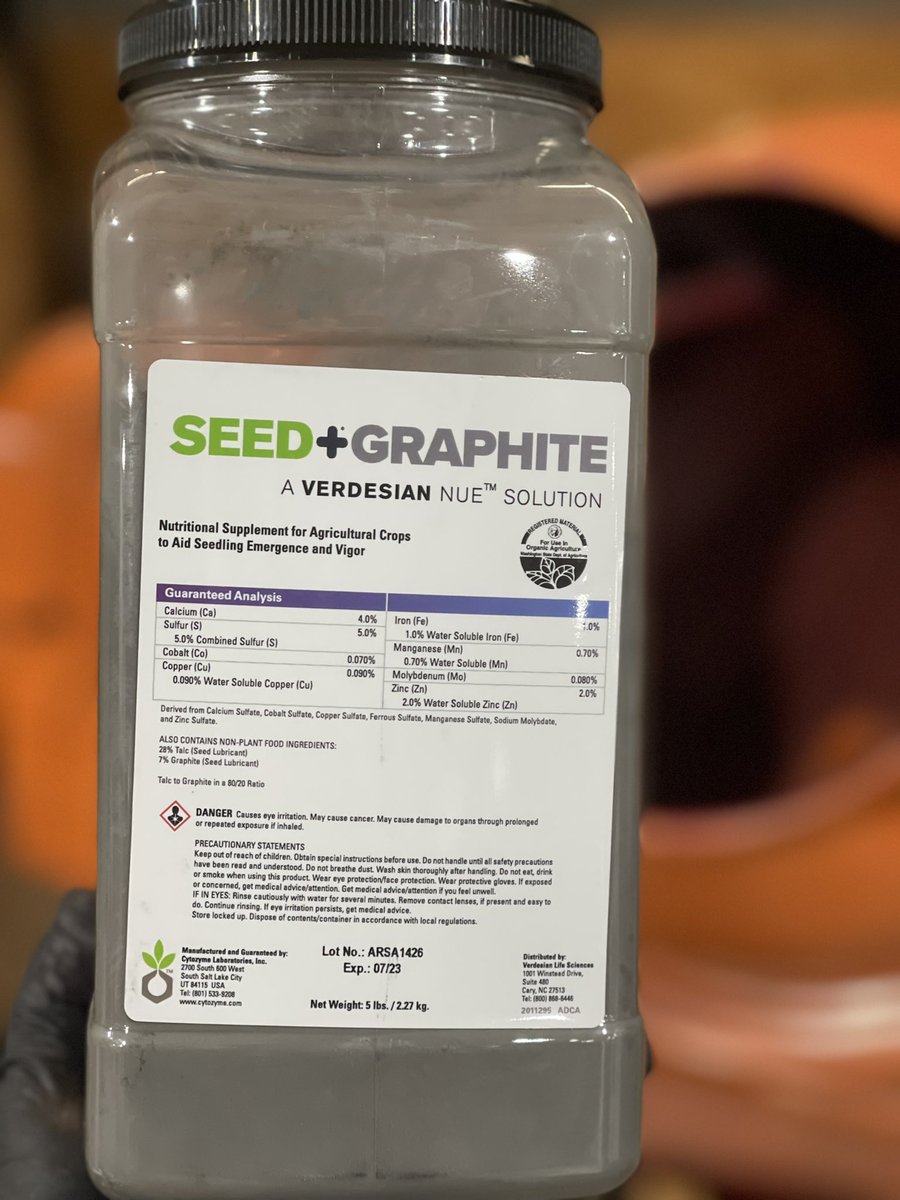 MeeceUPAgronomy's tweet photo. Another planting season is almost upon us so getting geared up for soybean seed treatment trials on the Innovation Farm. Looking at multiple combinations to continue to protect yields. #ObviusPlus #CruiserMaxxAPX #Saltro #Ethaboxam #Seed+Graphite #InsidethePlant @United_Prairie https://t.co/2uVOXWvNAD