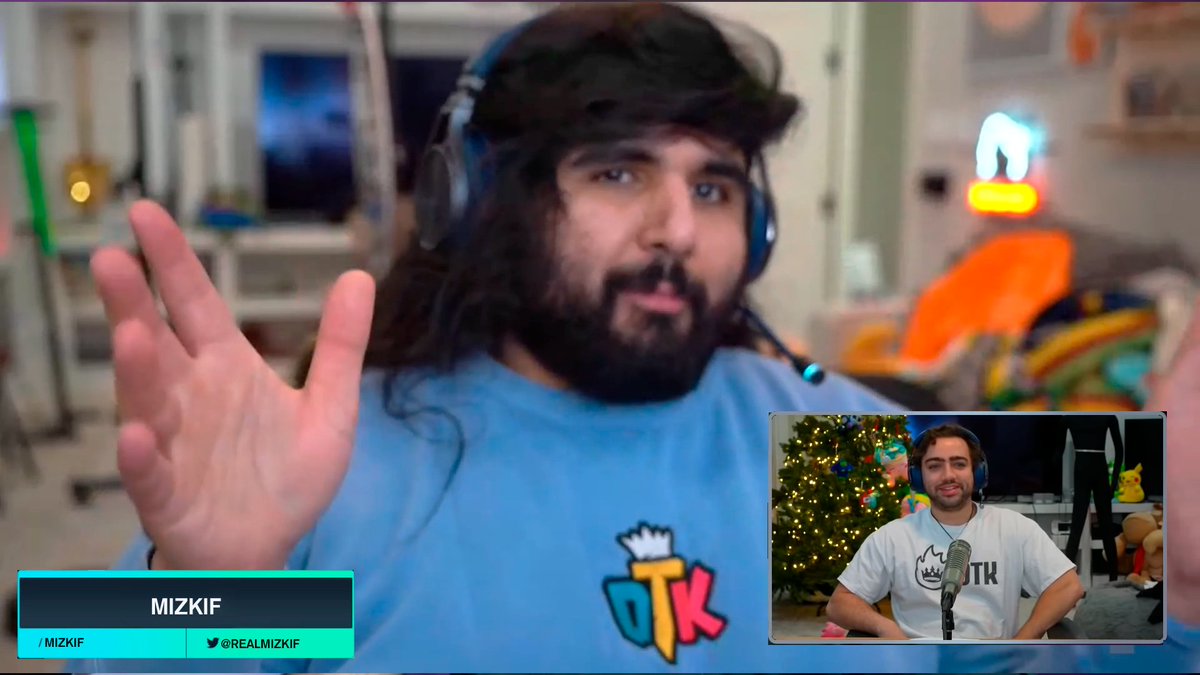 Johflixx's tweet photo. @OTKnetwork @REALMizkif New meta: have yourself at your own show. https://t.co/kz0PvTM1gN